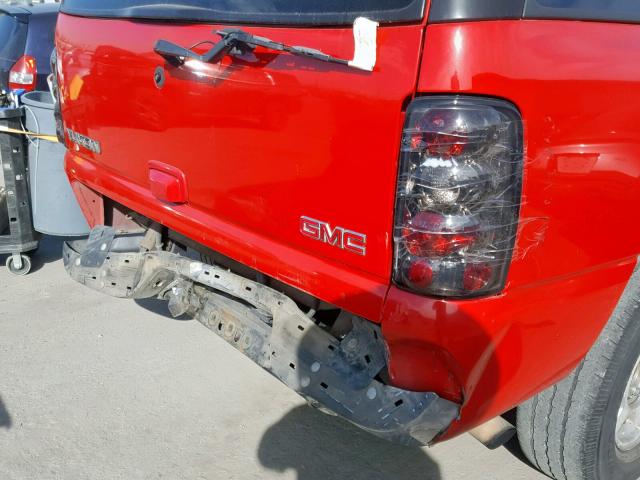 1GKEC13T72R251898 - 2002 GMC YUKON RED photo 9