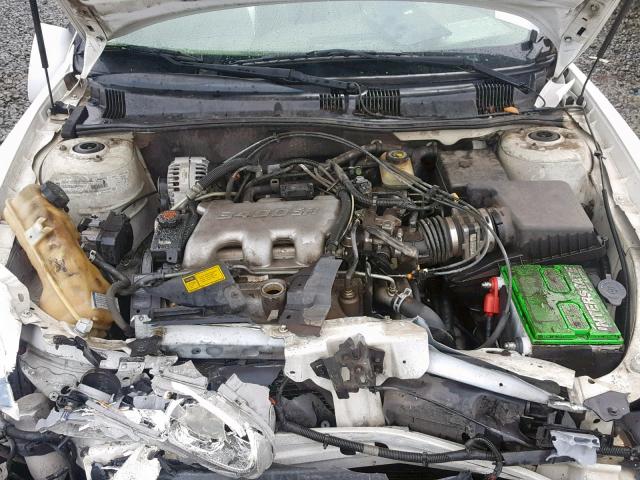 1G3NF12E6XC304347 - 1999 OLDSMOBILE ALERO GLS WHITE photo 7