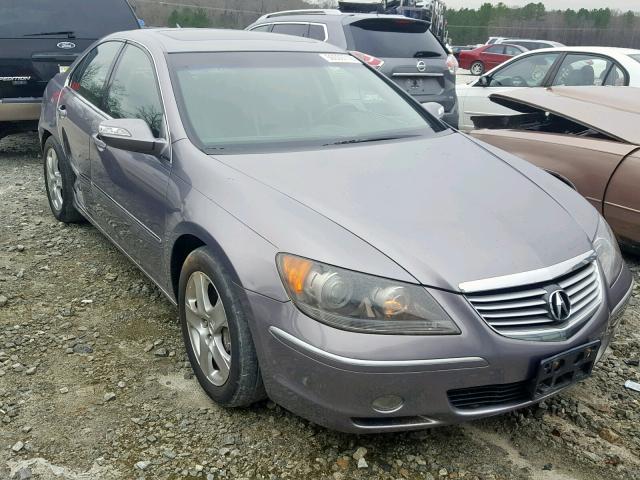 JH4KB16547C000070 - 2007 ACURA RL GRAY photo 1