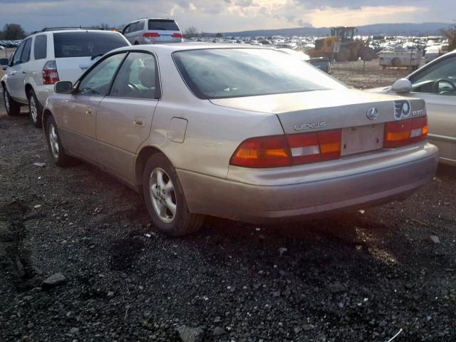 JT8BF28G9W5042407 - 1998 LEXUS ES 300 BEIGE photo 3