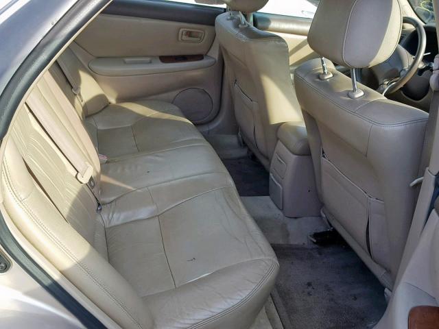 JT8BF28G9W5042407 - 1998 LEXUS ES 300 BEIGE photo 6