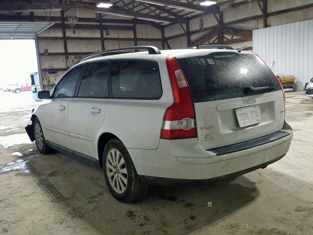 YV1MW390152062274 - 2005 VOLVO V50 2.4I WHITE photo 3