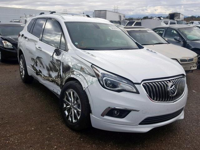 LRBFXBSA8HD053300 - 2017 BUICK ENVISION E WHITE photo 1