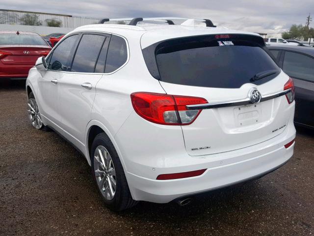 LRBFXBSA8HD053300 - 2017 BUICK ENVISION E WHITE photo 3