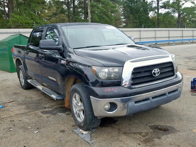 5TBDV54198S518726 - 2008 TOYOTA TUNDRA CRE BLACK photo 1