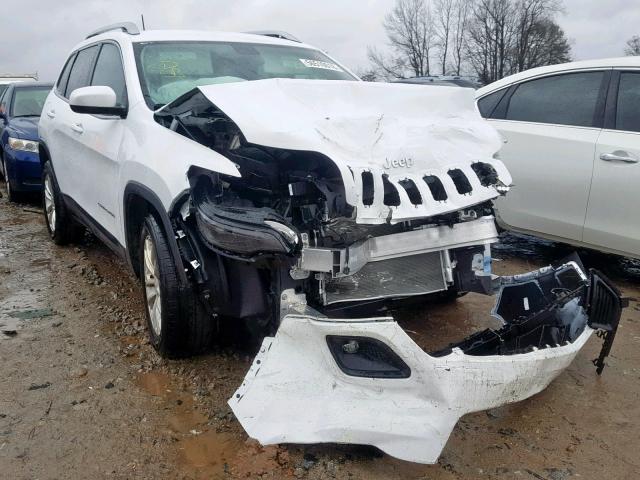 1C4PJLCB8KD175439 - 2019 JEEP CHEROKEE L WHITE photo 1