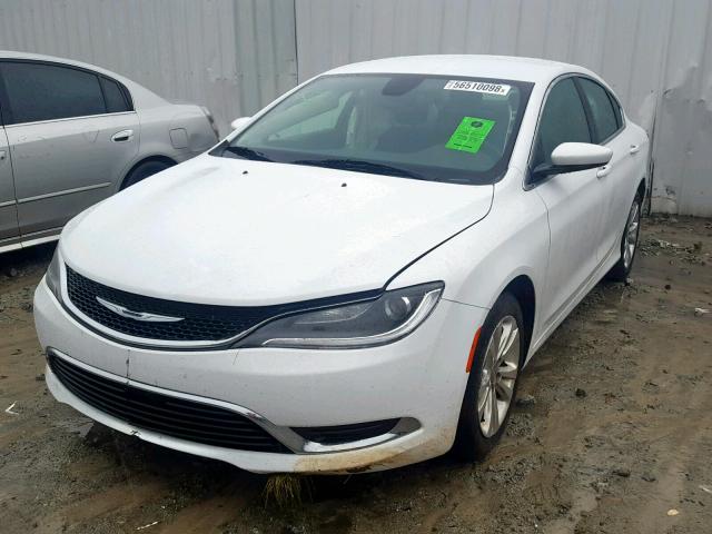 1C3CCCAB3FN685763 - 2015 CHRYSLER 200 LIMITE WHITE photo 2