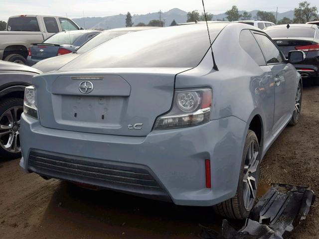 JTKJF5C78FJ010800 - 2015 TOYOTA SCION TC ნაცრისფერი ფოტო 4