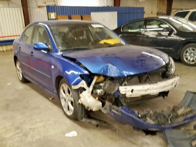 JM1BK323071678778 - 2007 MAZDA 3 S BLUE photo 1