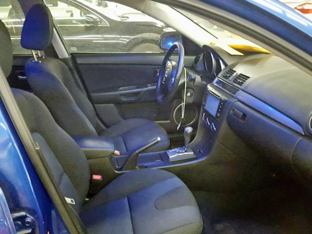 JM1BK323071678778 - 2007 MAZDA 3 S BLUE photo 5