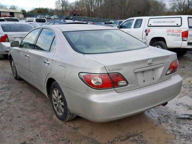 JTHBF30GX30138606 - 2003 LEXUS ES 300 GRAY photo 3