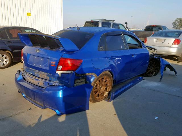 JF1GV8J69DL003183 - 2013 SUBARU IMPREZA WR BLUE photo 4