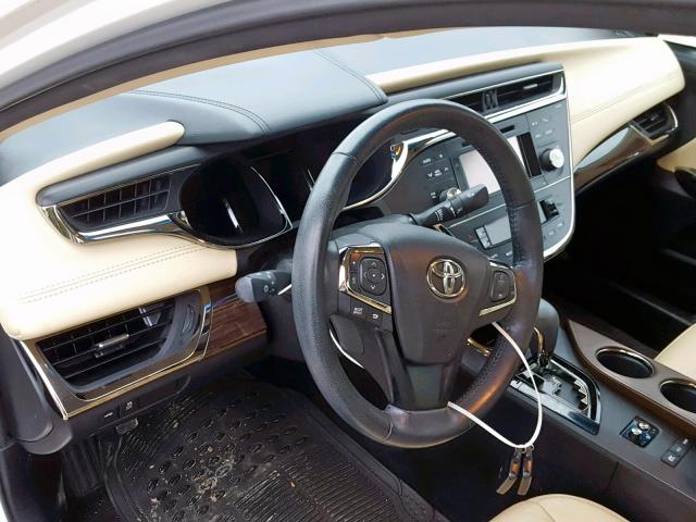 4T1BD1EB5DU016489 - 2013 TOYOTA AVALON HYB WHITE photo 9