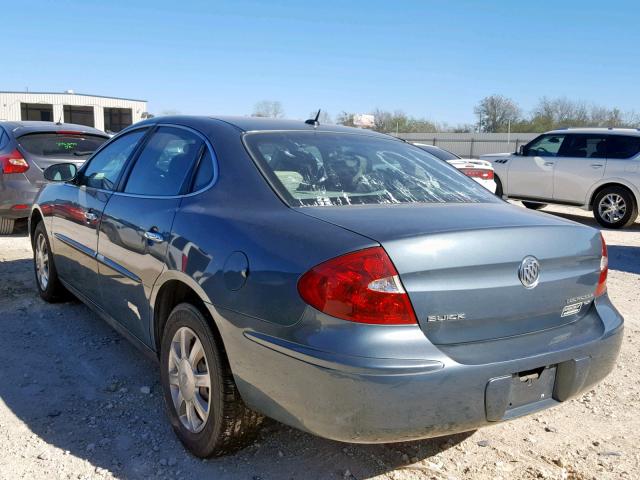 2G4WC582961266792 - 2006 BUICK LACROSSE C GREEN photo 3