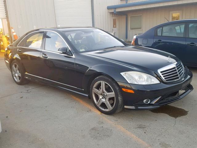 WDDNG71XX7A057998 - 2007 MERCEDES-BENZ S 550 BLACK photo 1