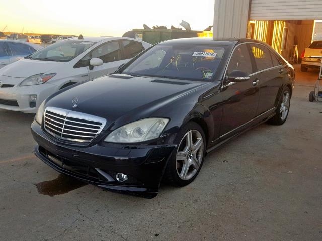 WDDNG71XX7A057998 - 2007 MERCEDES-BENZ S 550 BLACK photo 2