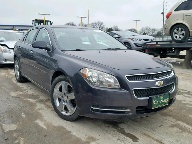 1G1ZC5E07CF264525 - 2012 CHEVROLET MALIBU 1LT GRAY photo 1