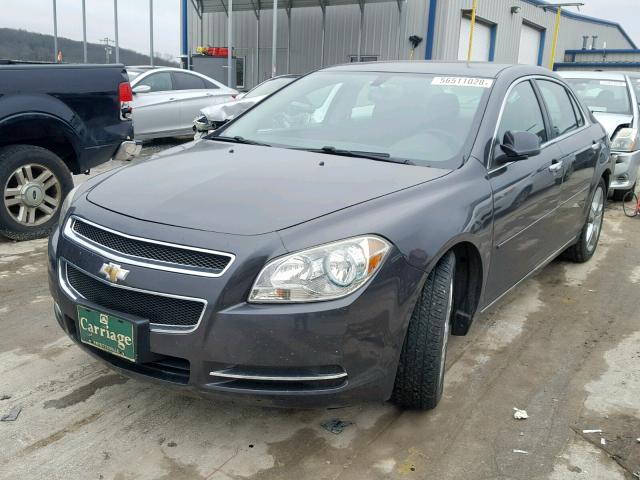 1G1ZC5E07CF264525 - 2012 CHEVROLET MALIBU 1LT GRAY photo 2
