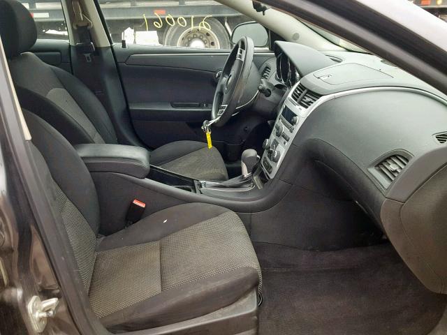 1G1ZC5E07CF264525 - 2012 CHEVROLET MALIBU 1LT GRAY photo 5