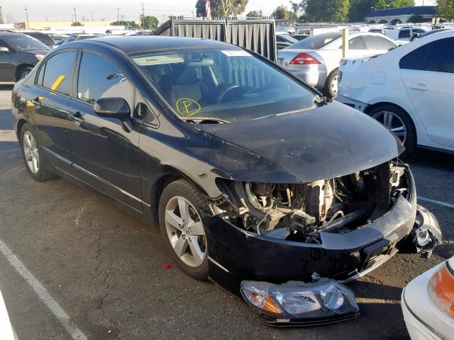 2HGFA16609H312466 - 2009 HONDA CIVIC BLACK photo 1