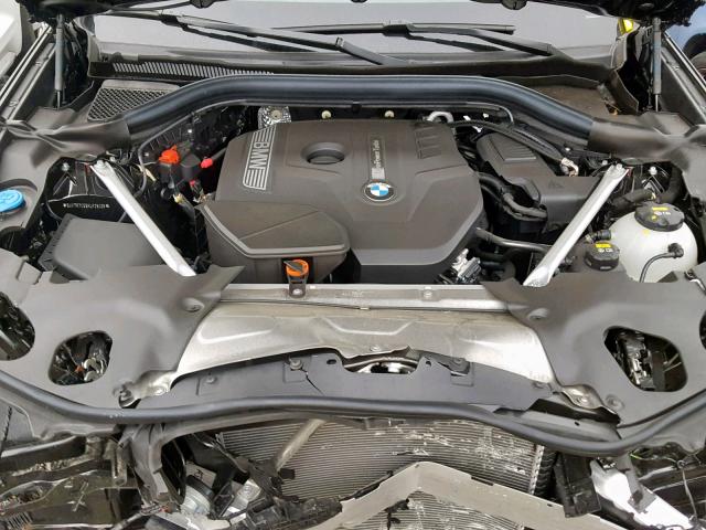 5UXTR7C55KLF26128 - 2019 BMW X3 SDRIVE3 BLACK photo 7