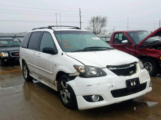 JM3LW28J440520137 - 2004 MAZDA MPV WAGON WHITE photo 1