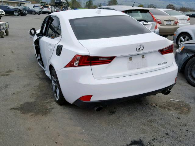 JTHBF1D29E5028042 - 2014 LEXUS IS 250 WHITE photo 3