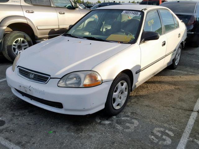 1HGEN1645WL000253 - 1998 HONDA CIVIC GX WHITE photo 2