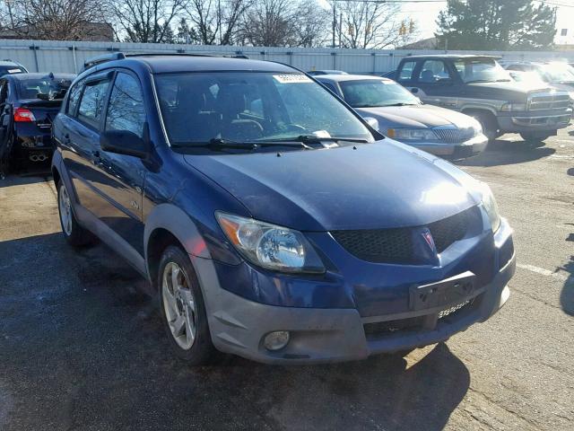 5Y2SL62843Z481568 - 2003 PONTIAC VIBE BLUE photo 1