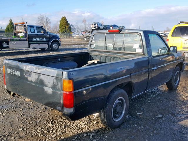 1N6SD11S6RC374043 - 1994 NISSAN TRUCK BASE GREEN photo 4