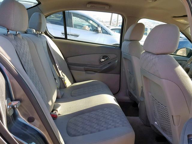 1G1ZT52885F114923 - 2005 CHEVROLET MALIBU LS ნაცრისფერი ფოტო 6