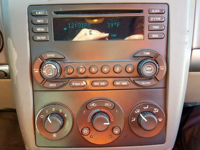 1G1ZT52885F114923 - 2005 CHEVROLET MALIBU LS ნაცრისფერი ფოტო 9