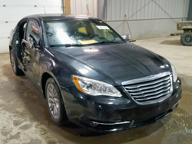 1C3BC2FG6BN516440 - 2011 CHRYSLER 200 LIMITE BLACK photo 1