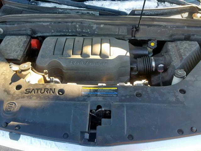 5GZER23728J185530 - 2008 SATURN OUTLOOK XR იასამნისფერი ფოტო 7