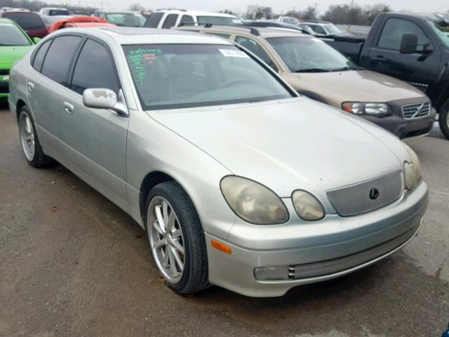 JT8BD68S5Y0100627 - 2000 LEXUS GS 300 SILVER photo 1