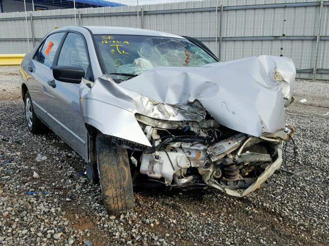 1HGCM56167A084376 - 2007 HONDA ACCORD VAL SILVER photo 1