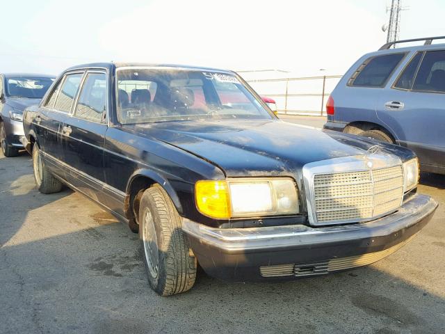 WDBCA35E0MA568750 - 1991 MERCEDES-BENZ 420 SEL BLACK photo 1