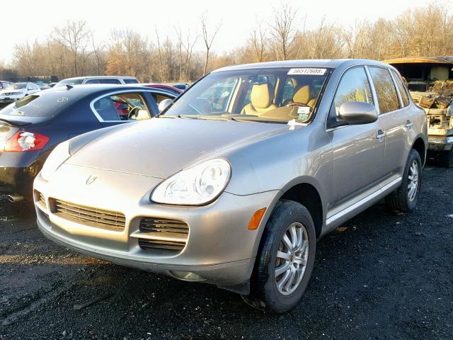 WP1AA29P56LA22482 - 2006 PORSCHE CAYENNE BEIGE photo 2