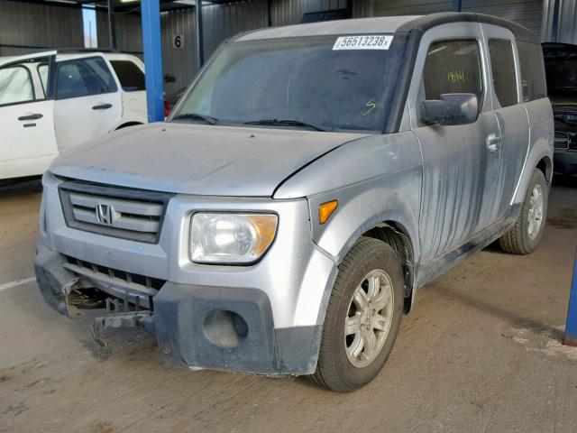 5J6YH28747L003737 - 2007 HONDA ELEMENT EX SILVER photo 2