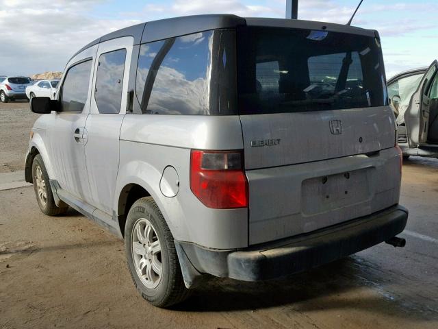 5J6YH28747L003737 - 2007 HONDA ELEMENT EX SILVER photo 3