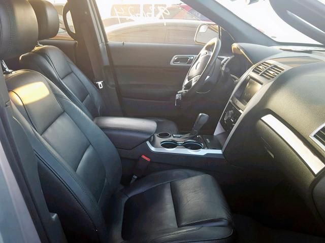 1FM5K7F81EGB90679 - 2014 FORD EXPLORER L SILVER photo 5