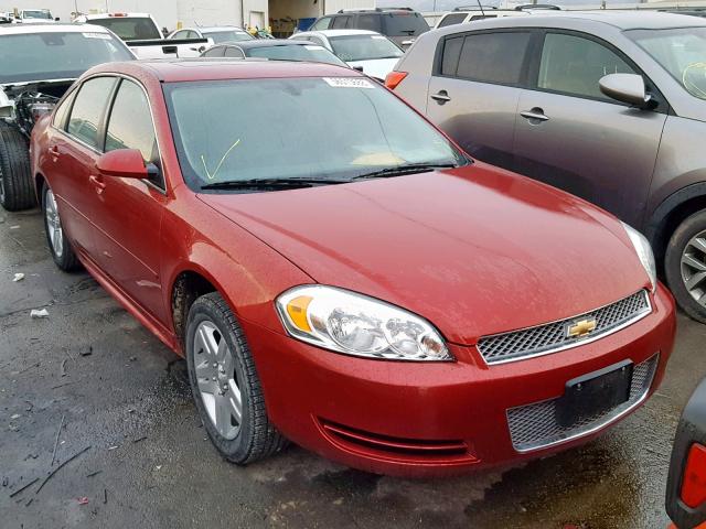 2G1WB5E31E1166259 - 2014 CHEVROLET IMPALA LIM RED photo 1