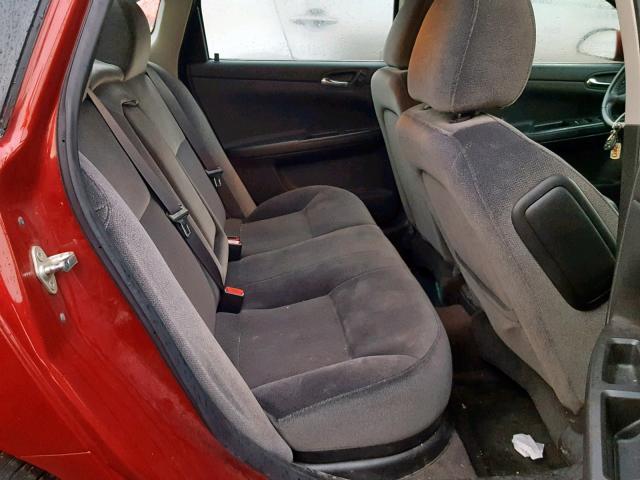 2G1WB5E31E1166259 - 2014 CHEVROLET IMPALA LIM RED photo 6