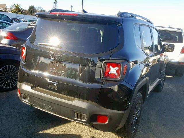 ZACCJBAB4JPH83289 - 2018 JEEP RENEGADE S 黑色 照片 4