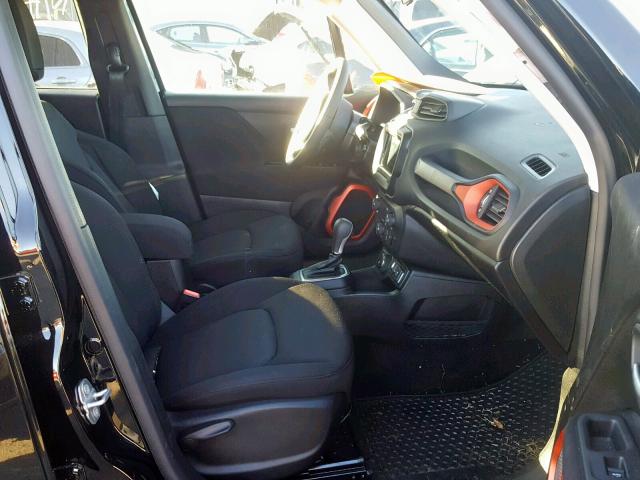 ZACCJBAB4JPH83289 - 2018 JEEP RENEGADE S 黑色 照片 5