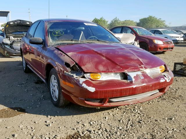 1G8ZF52802Z224027 - 2002 SATURN SL RED photo 1