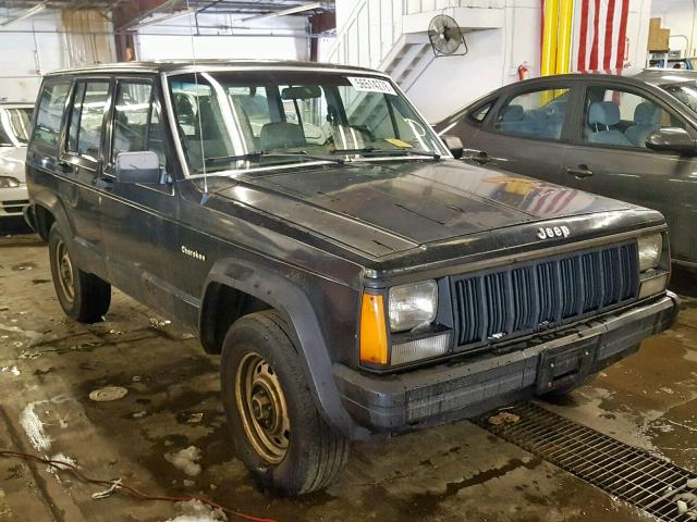 1JCML7811JT212435 - 1988 JEEP CHEROKEE BLACK photo 1