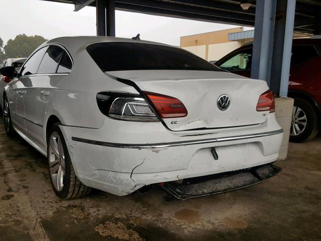 WVWBP7ANXGE503250 - 2016 VOLKSWAGEN CC BASE WHITE photo 3