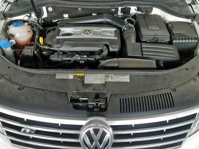 WVWBP7ANXGE503250 - 2016 VOLKSWAGEN CC BASE WHITE photo 7