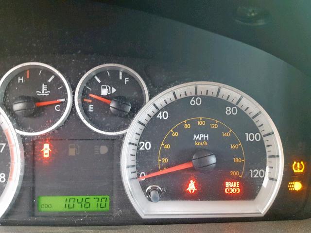 KL1TD56658B069574 - 2008 CHEVROLET AVEO BASE ყვითელი ფოტო 8